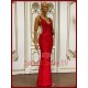 Redy Red BEaded Gown Gown