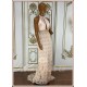 Victoria Gold Fringe Dress