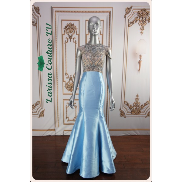chinese dress ladies Queendancer Women Simple Royal Blue Corset Mermaid Long Prom Dress  Spaghetti Straps Lace-Up Evening Dress with Slit  queendanceruk