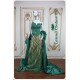 Aphrodite Emerald Green Straight Long Dress