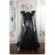 Midnight Black A-Line Long Dress