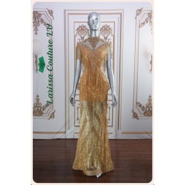 Irene Gold Goddess Dress