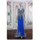 Seraphine Egyptian Blue Dress