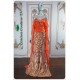 Sunshine Orange A-Line Dress