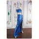 Layla Sequin Royale Dress