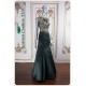 Mila Dark Green Two Pieces Dress