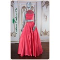 Abigail Red Two Piece Ballgown Dress