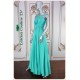 Grace Aqua Flow Long Dress