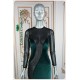 Julie Jade Green Velvet Mermaid Gown