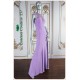 Madeline Lavender Beaded Top Long Dress