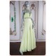 Sadie Lime Yellow Long Dress