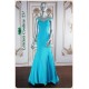 Brooklyn Blue Beaded Trims Long Dress