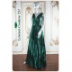 Savanah Metallic Long dress