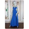 Maeve Blue Silver Beaded Top Dress