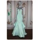 Melody Bright Mint Brocade dress