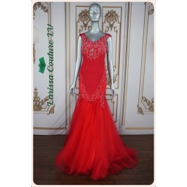 Hadley Red Lace Dress