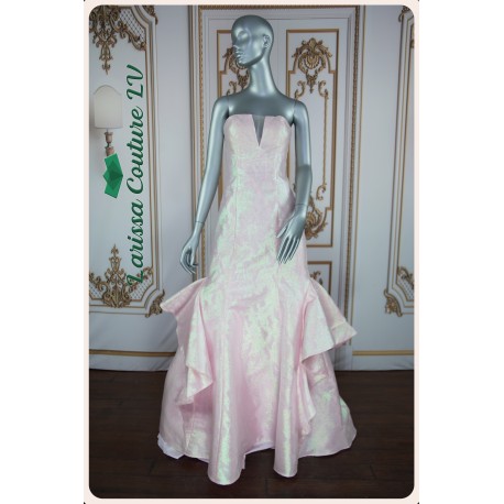 Melody Bright Mint Brocade dress