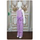 Lucia Lilac Girl Jumpsuit