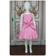 Brielle Pink Party Wear Dress