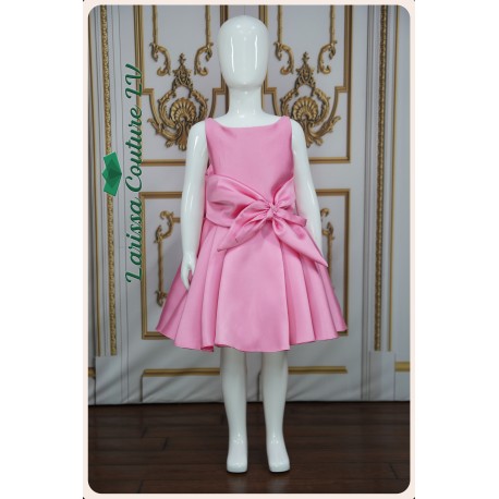 Brielle Pink Party Wear Dress