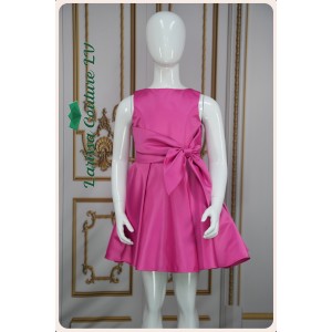 Remi HotPink Bow Gilr Dress