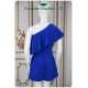 Sienna Royal Blue Romper Girl Set