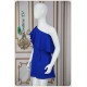 Sienna Royal Blue Romper Girl Set