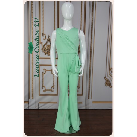 Esther Pistachio Girl Jumpsuit