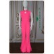 Sloane Neon Pink Girl Jumpsuit