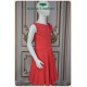 Amara Coral Girl Dress