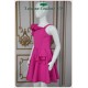 Reagan Cerise Color Scuba Girl Dress