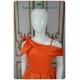 River Orange Satin Girl Party Dress