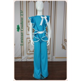 Kehlani Vivid Cerulean Girl Jumpsuit