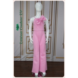 Summer Barbie Pink Girl Jumpsuit