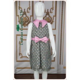 Genevieve German Tweed Girl Dress