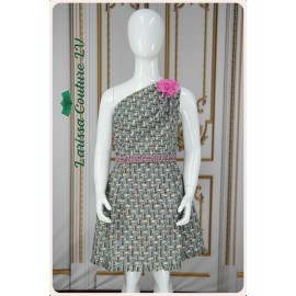 Emerson Party Wear Baby Blue/Pink/Green