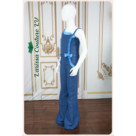 Wrenn Resolution Blue Girl Jumpsuit