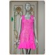 Vera Neon Pink Sequin Short Dress