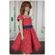 Oaklynn Red Polka Dot Girl Dress