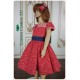 Oaklynn Red Polka Dot Girl Dress