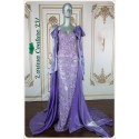 Journee Straight Dress Purple Lace