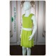 Zuri June Bud Green Shorts Girl Dress