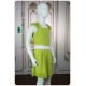 Zuri June Bud Green Shorts Girl Dress