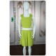 Zuri June Bud Green Shorts Girl Dress