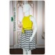 Alessia Yellow Girl Dress