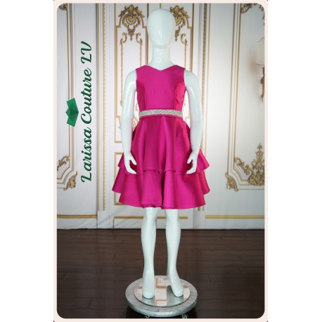 Daphne Elegant an Cute Beauty Pink Girl Dress