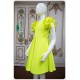 Talia Neon Yellow Girl Dress