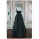 Milani Mikado Black Ball Gown