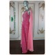 Tatum Velvet Sequin Pink Jumpsuit